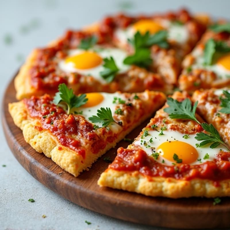 BBQ Pulled Chicken Cauliflower Crust Pizza