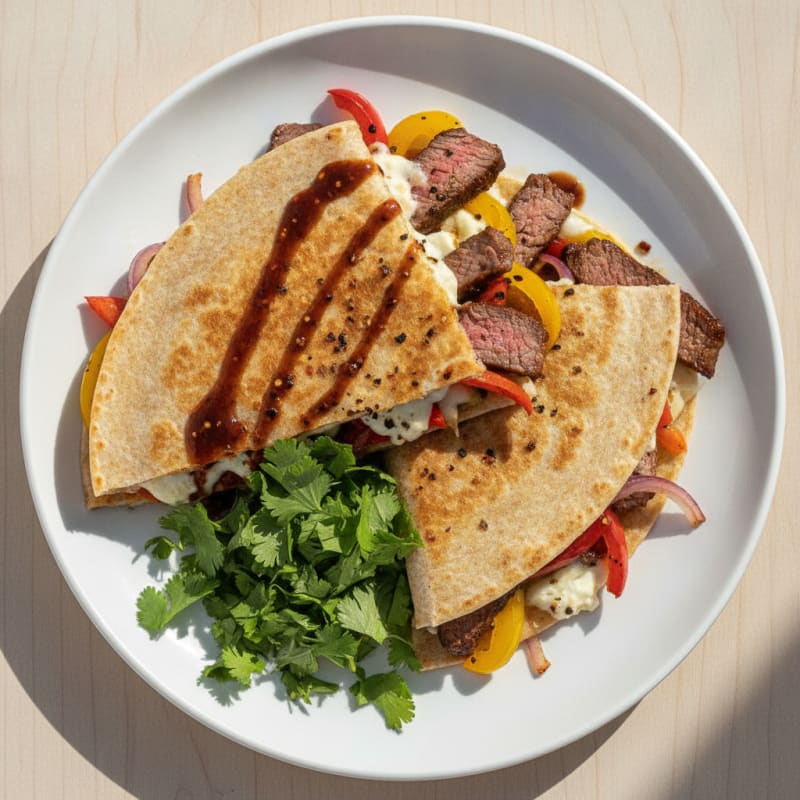 Seared Steak & Pepper Jack Quesadillas