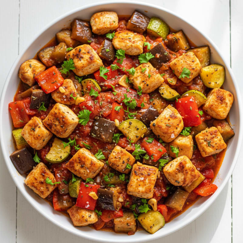 Roasted Vegetable Provencal Ratatouille
