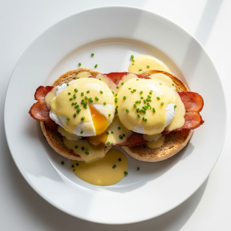 Classic Eggs Benedict with Hollandaise
