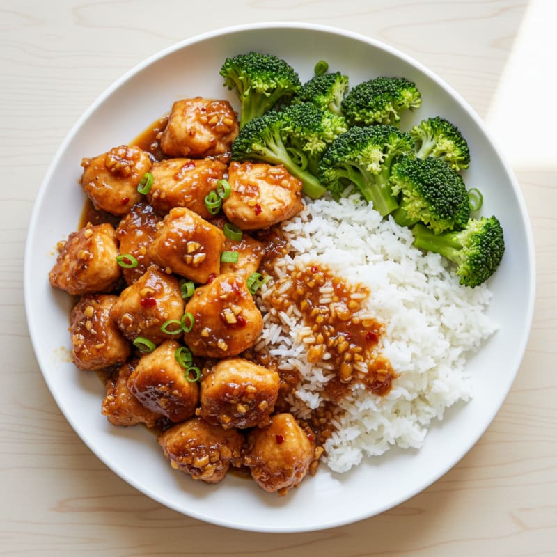 Sweet and Tangy General Tso's Chicken