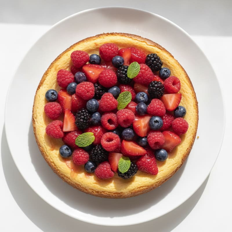 Philadelphia Protein Cheesecake with Fresh Fruit