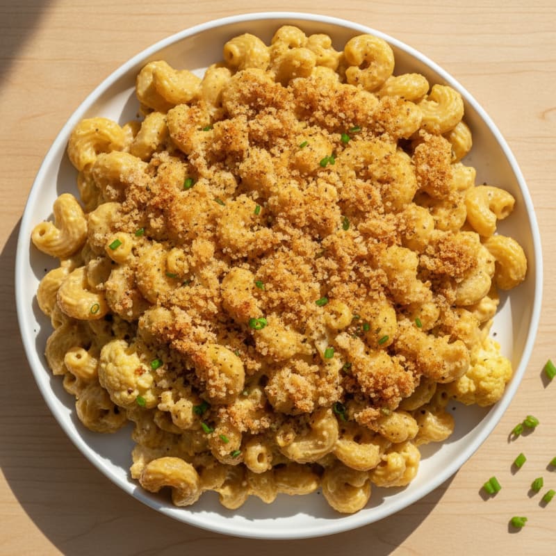 Baked Macaroni and Cheese with Toasted Breadcrumbs