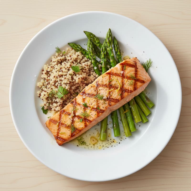Lemon Herb Grilled Salmon