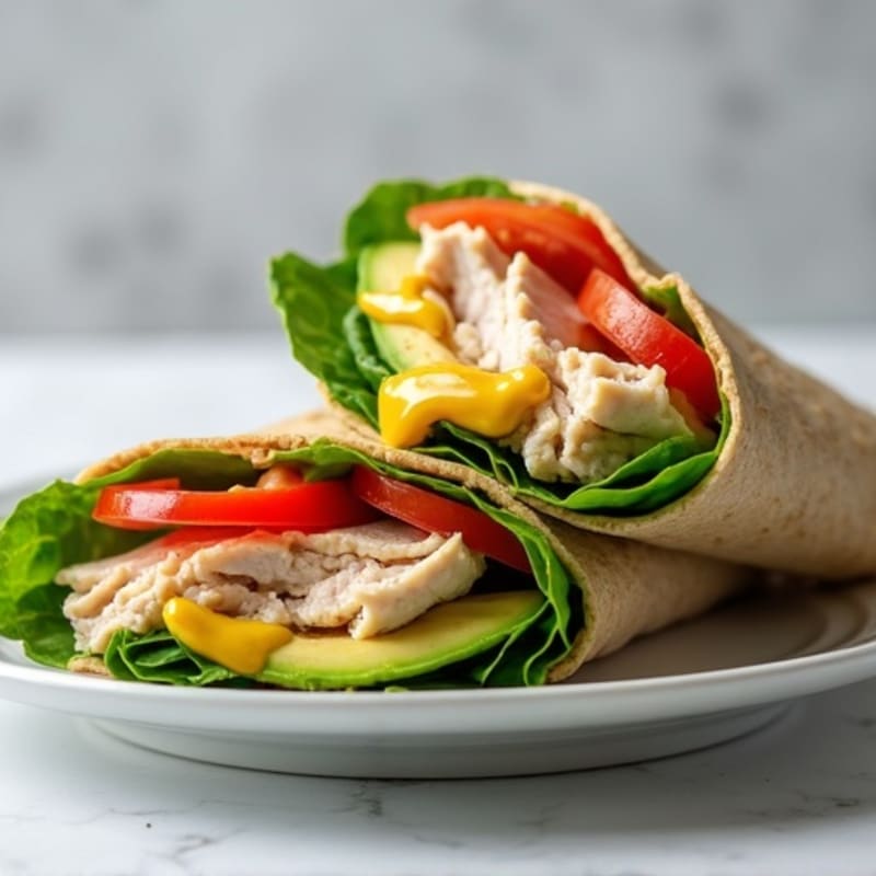 Fresh Turkey Avocado Wrap