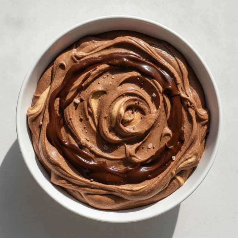Silky Chocolate Protein Pudding with Greek Yogurt