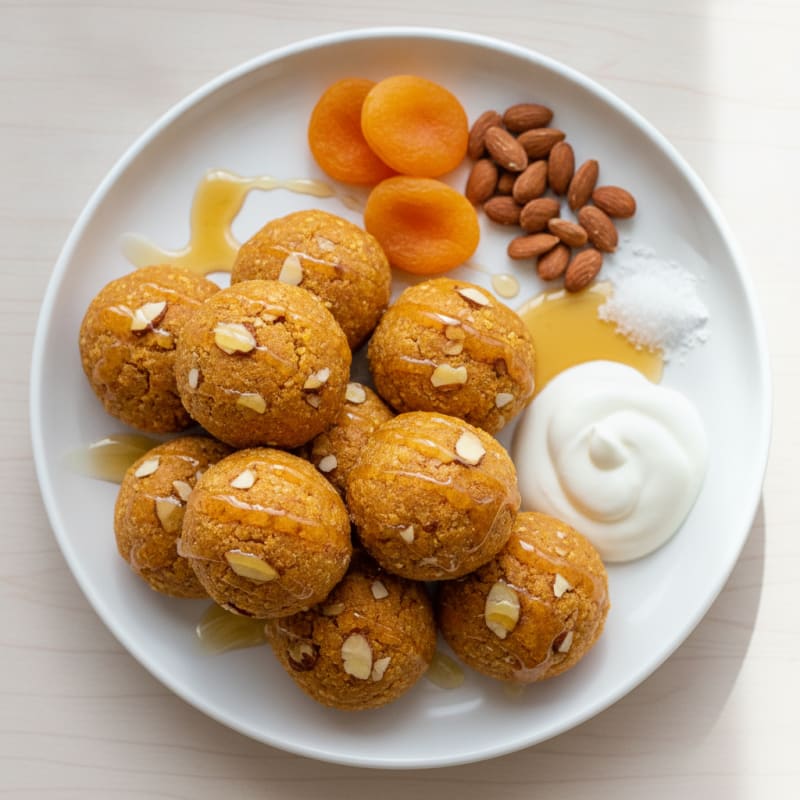 Apricot Almond Energy Bites