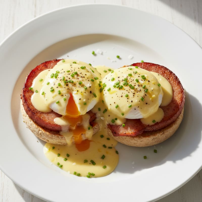 Classic Eggs Benedict with Hollandaise