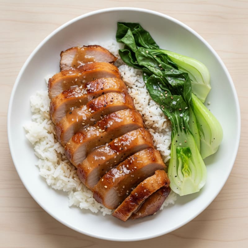 Char Siu Pork with Honey-Garlic Glaze