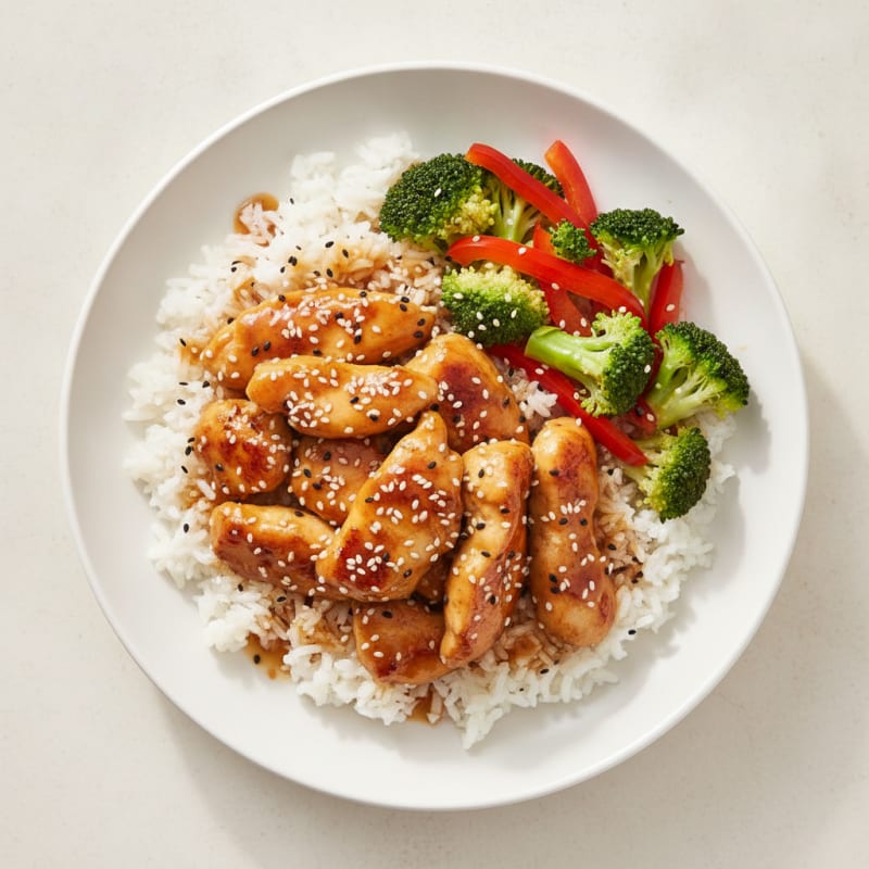 Teriyaki Chicken with Sesame Glaze