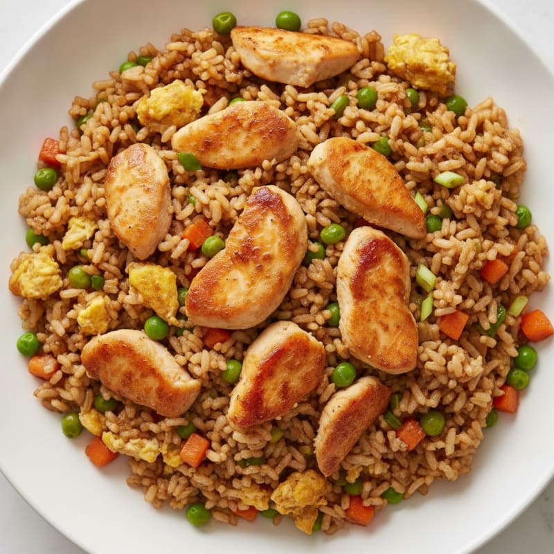 Chicken and Vegetable Fried Rice