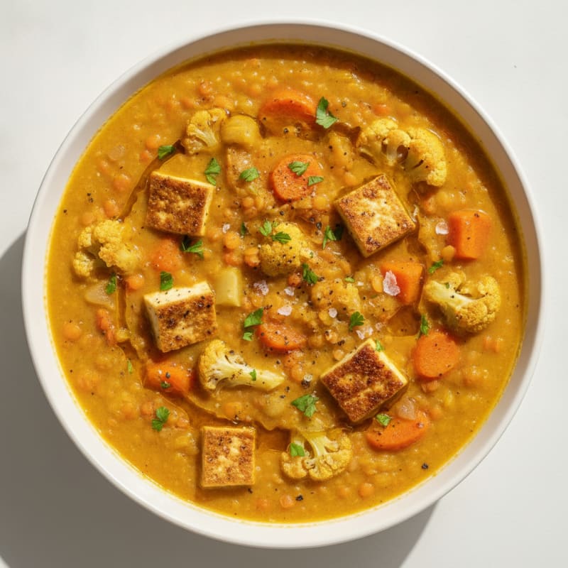 Hearty Roasted Vegetable Soup