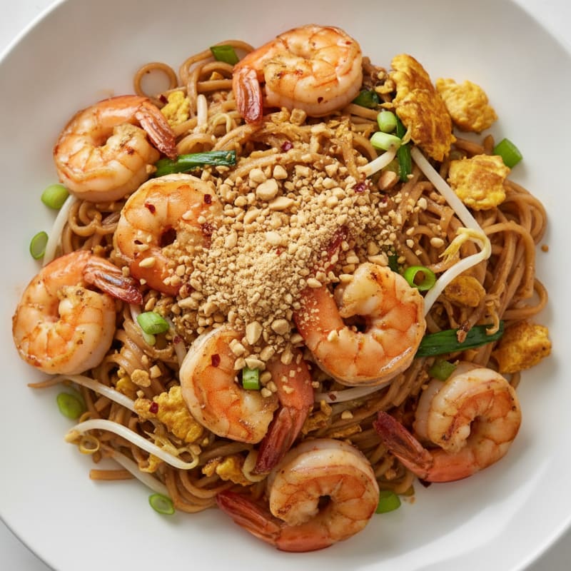 Shrimp Pad Thai Noodles