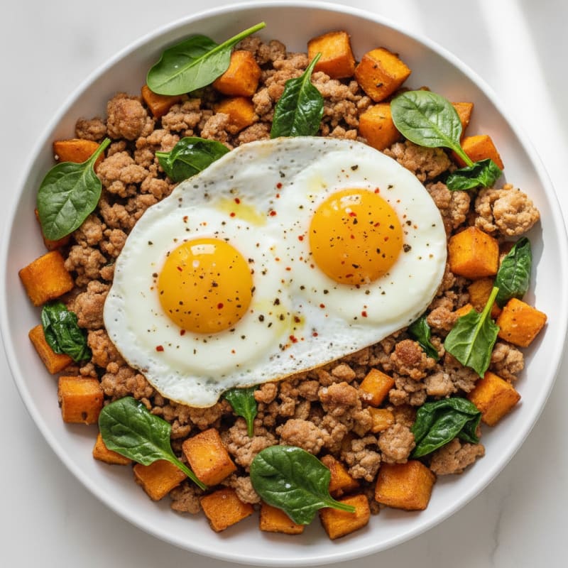 Hearty Grand Slam Breakfast Skillet