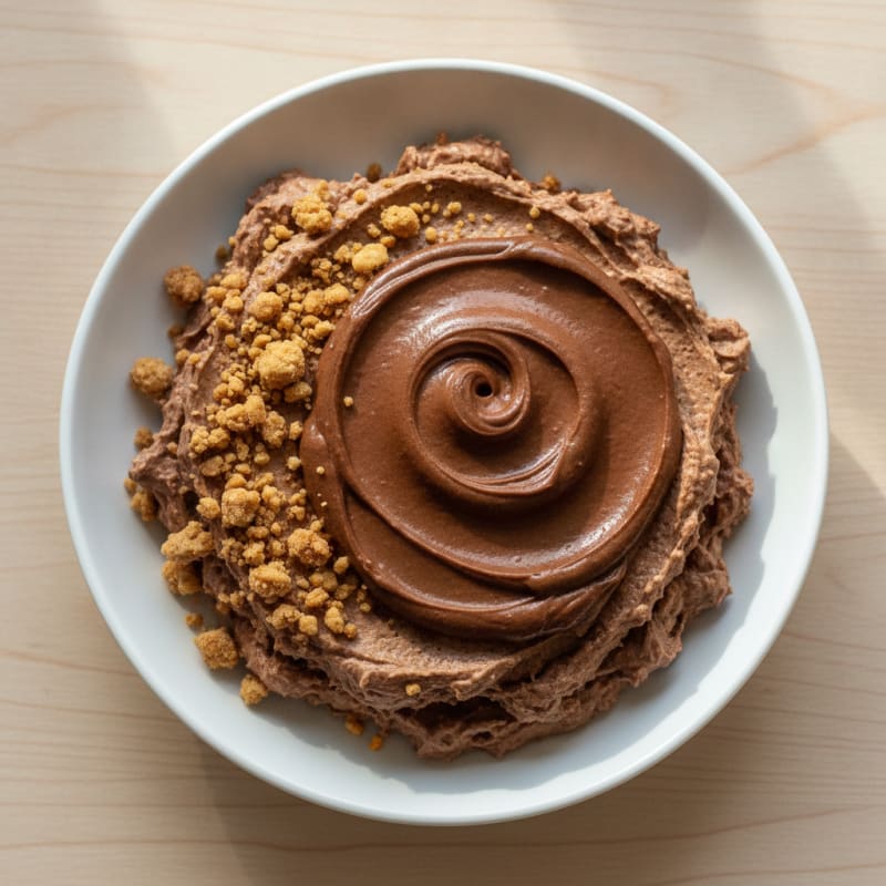 Chocolate Peanut Butter Protein Mousse