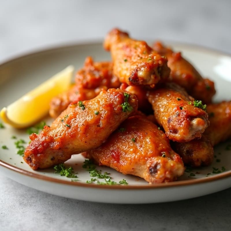 Crispy Honey Glazed Chicken Wings