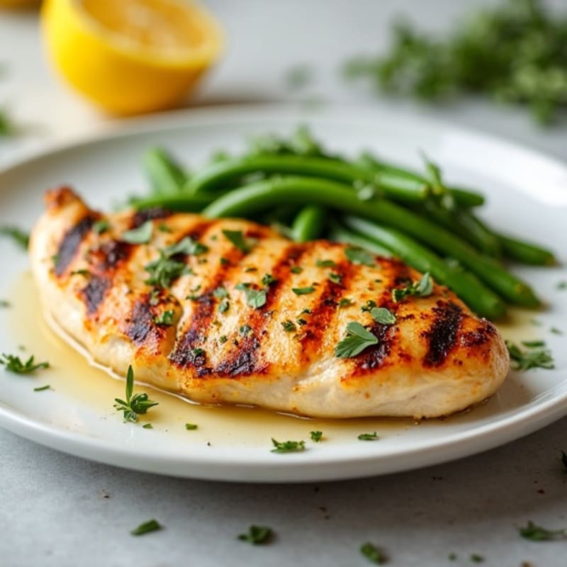 Grilled Lemon Herb Chicken Breast