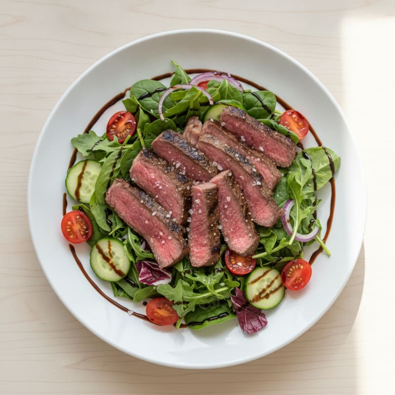 Grilled Steak Salad with Balsamic Vinaigrette