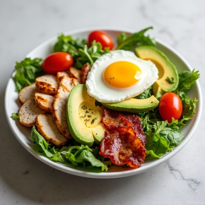 Crispy Bacon and Creamy Avocado Salad