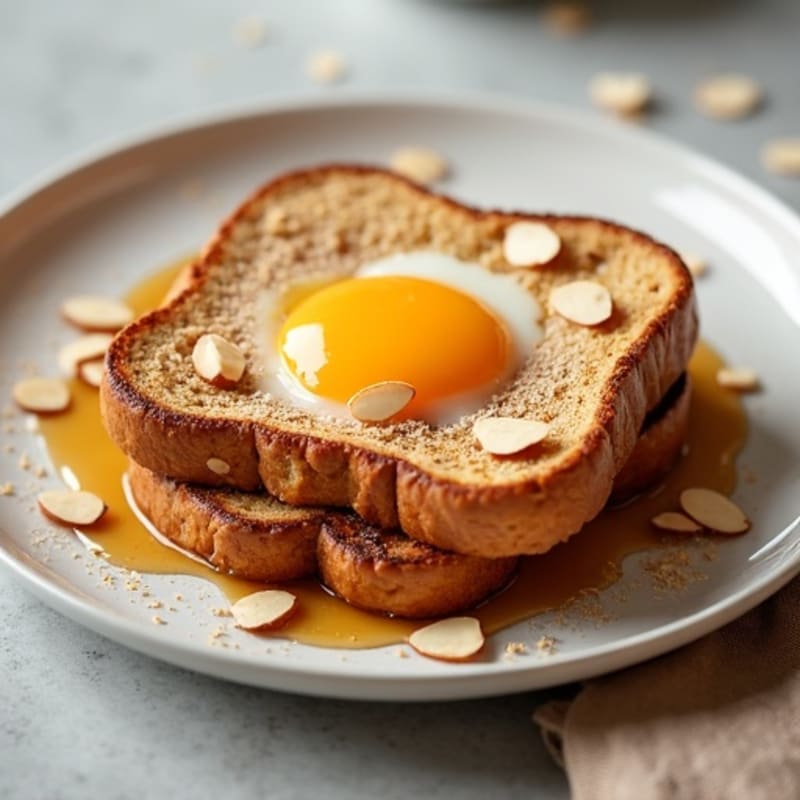 Protein-Packed Vanilla Almond French Toast