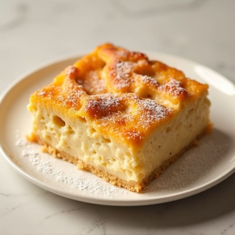 Gooey Vanilla Bean Protein Bake