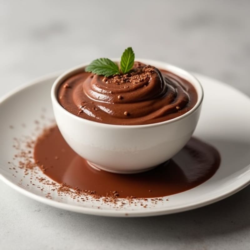 Silky Chocolate Protein Pudding