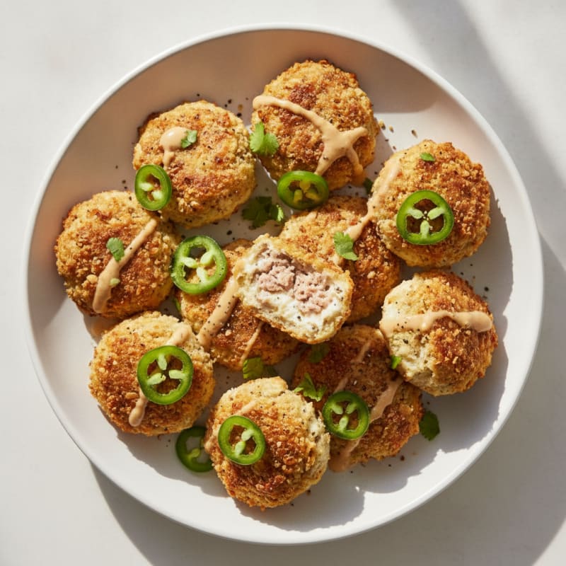 Baked Jalapeño Popper Bites