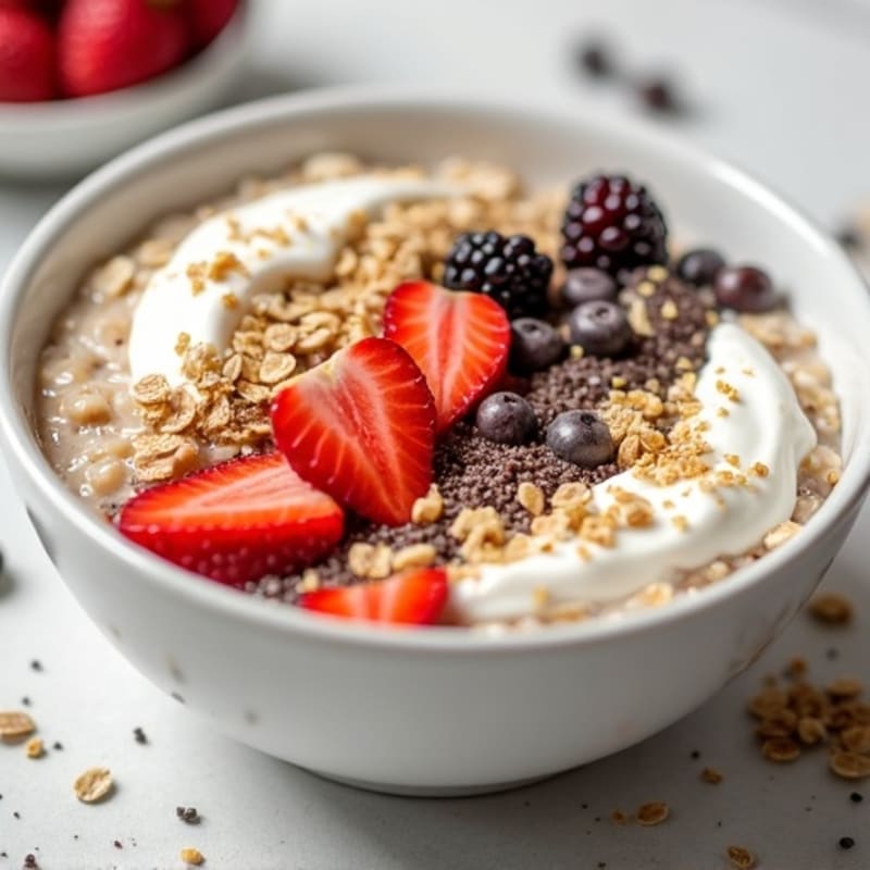 Creamy Protein Overnight Oats