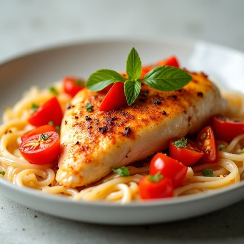 Creamy Spiced Chicken with Tomato Coconut Sauce