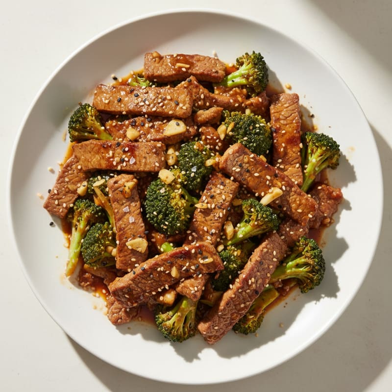 Sesame Beef and Broccoli Stir-Fry