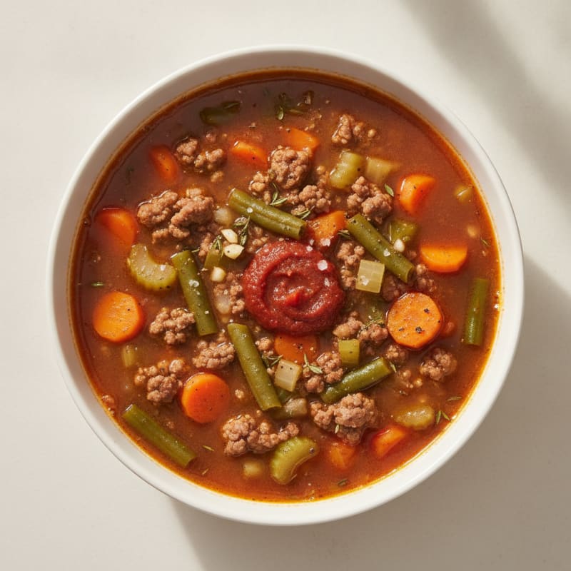 Hearty Beef and Vegetable Soup