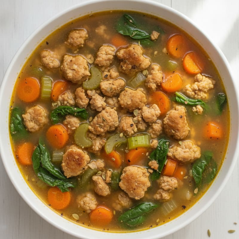 Hearty Turkey and Vegetable Soup