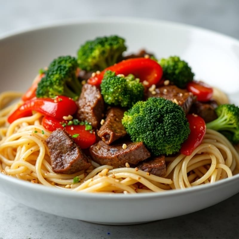Lean Beef and Crispy Broccoli Stir-Fry