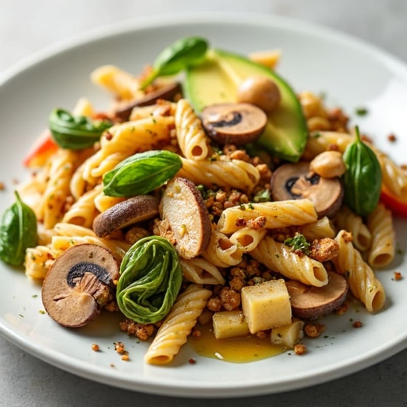 Grilled Chicken and Roasted Vegetable Pasta Salad
