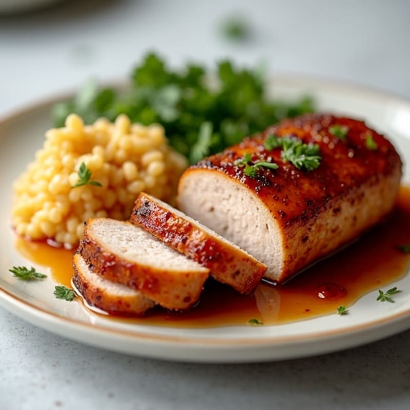 Five-Spice Honey Glazed Pork Tenderloin
