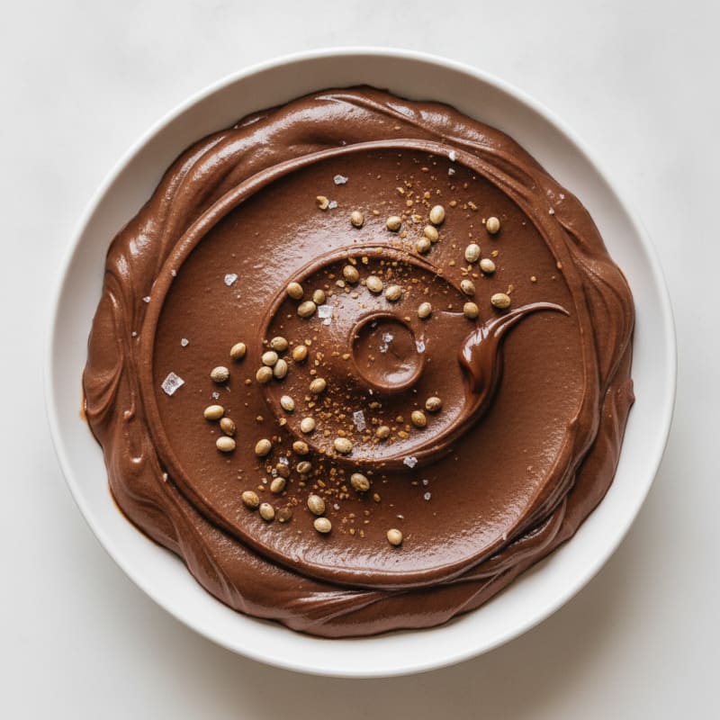 Silky Chocolate Pea Protein Pudding