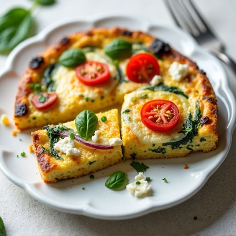 Baked Egg and Roasted Vegetable Frittata