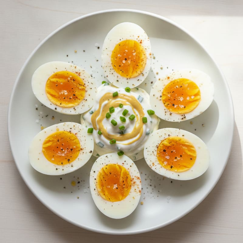 Protein-Packed Classic Hard-Boiled Eggs