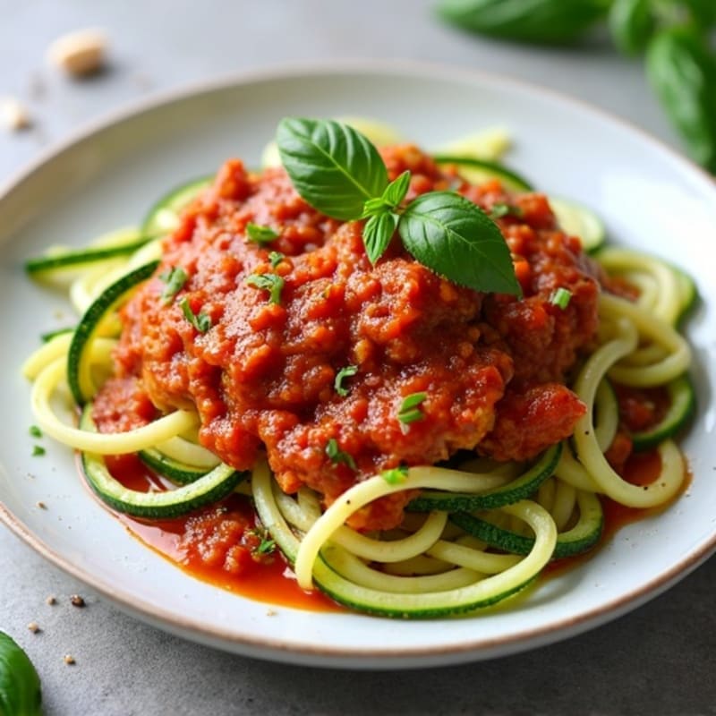 Protein-Packed Turkey and Zucchini Noodle Marinara