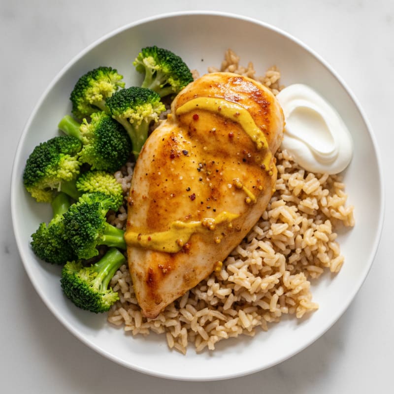 Chicken Breast with Zesty Mustard Sauce