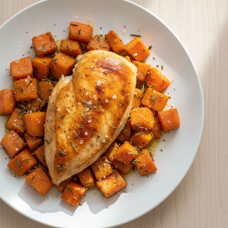 Herb-Roasted Chicken with Root Vegetables