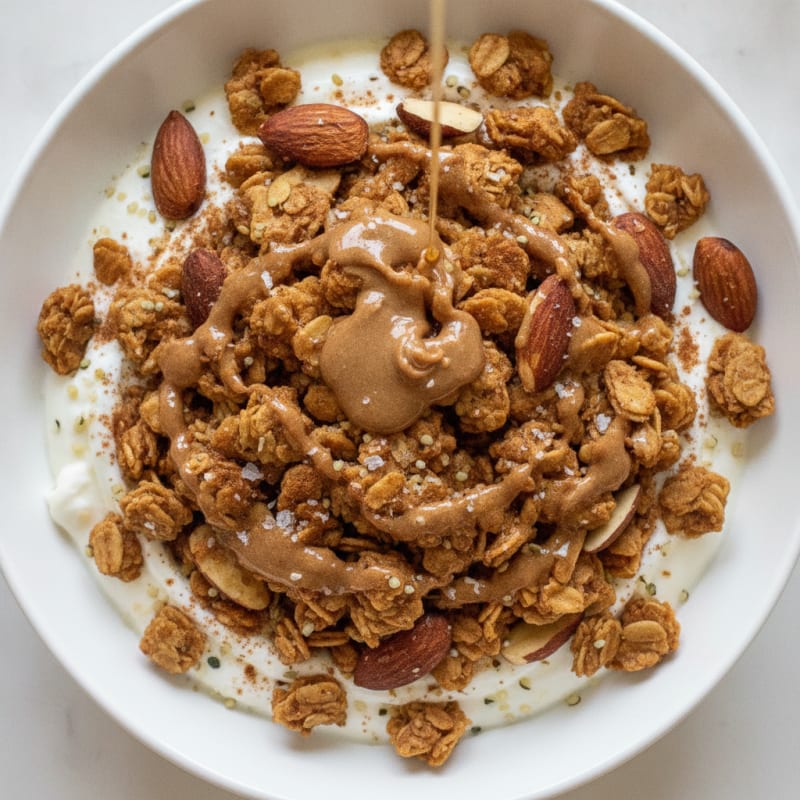 Baked Protein Granola with Nuts