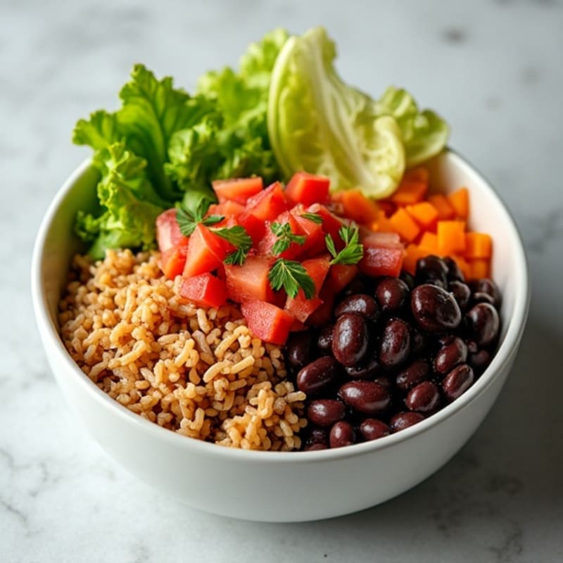 Lean Ground Turkey Taco Bowl with Fresh Pico de Gallo