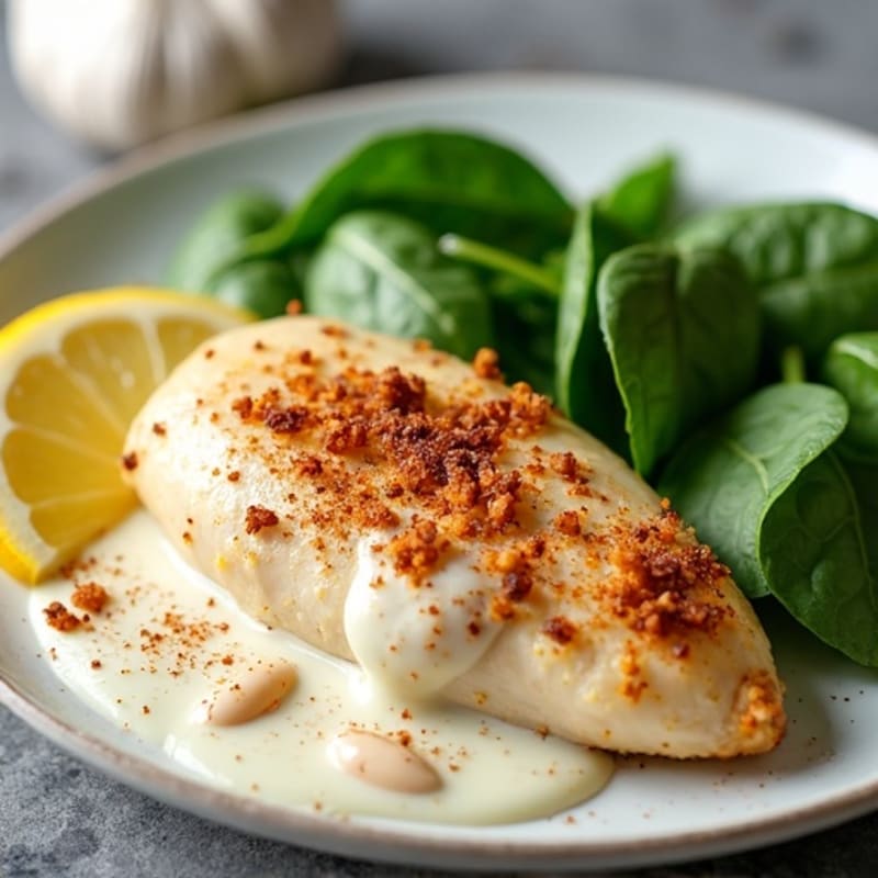 Healthy Creamy Spiced Chicken