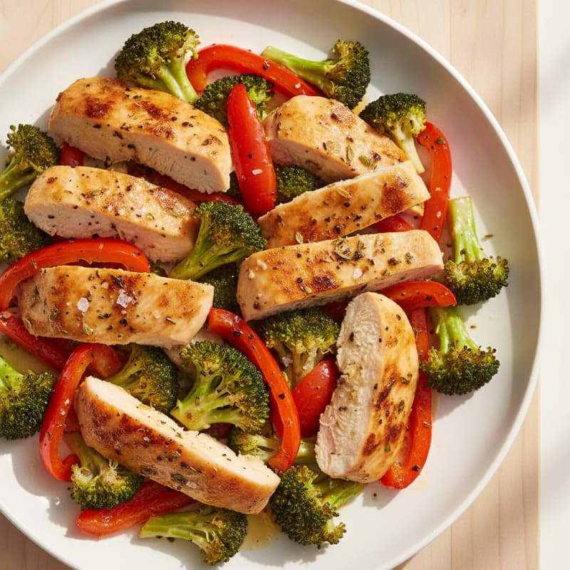 Sheet Pan Lemon Herb Chicken