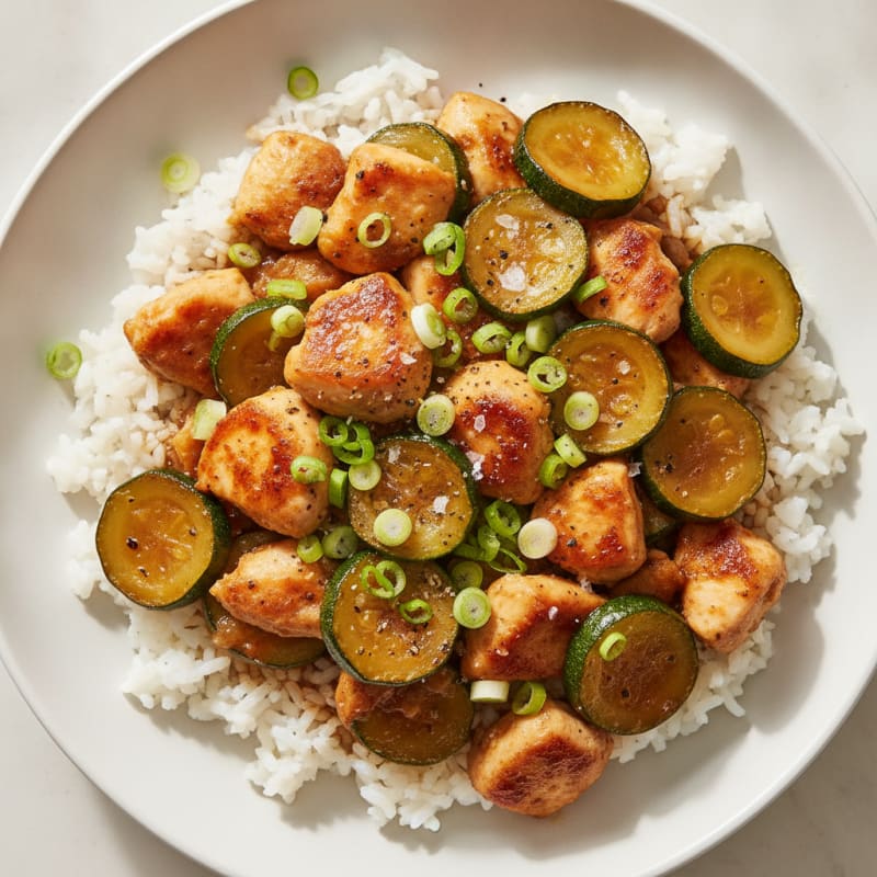 Savory Chicken and Rice Bowl