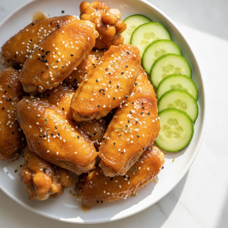 Honey-Glazed Chicken Wings