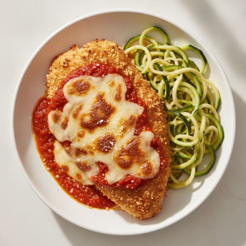 Baked Chicken Parmesan with Marinara