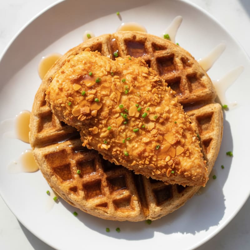 Golden Chicken & Waffles