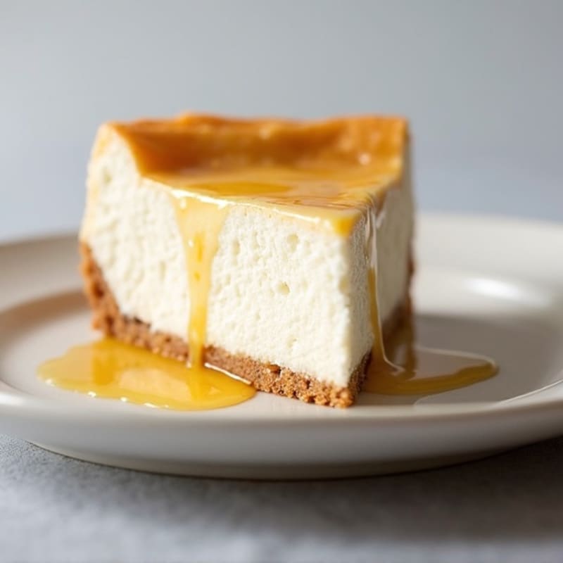 Creamy Greek Yogurt Protein Cheesecake